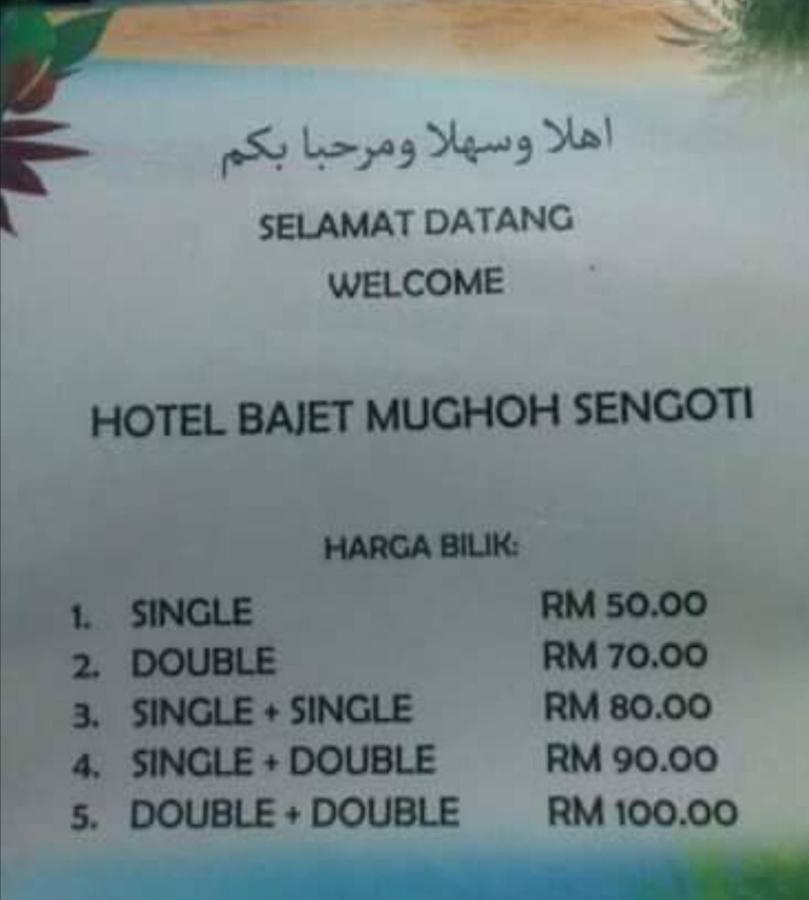 Hotel Bajet Mughoh Sengoti Jertih Exterior foto